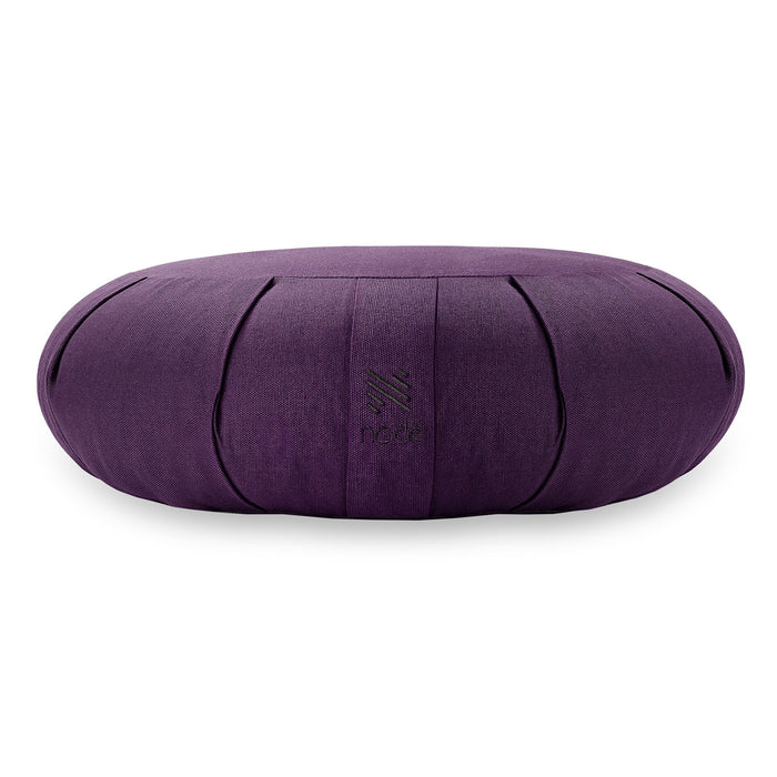 Premium Meditation Cushion Pillow Crescent Organic 17"