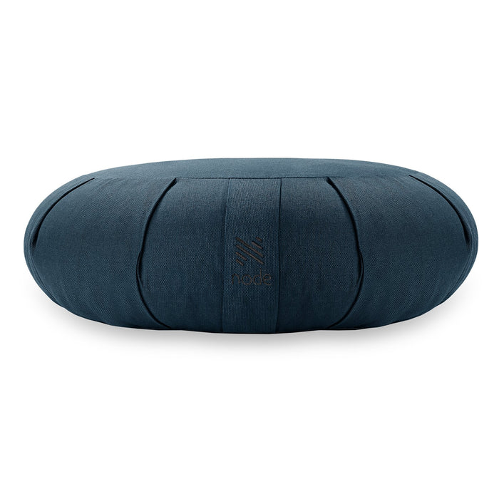Premium Meditation Cushion Pillow Crescent Organic 17"