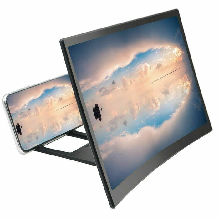 Premium Mobile Phone Video Curved Screen Amplifier 3D HD Magnifier