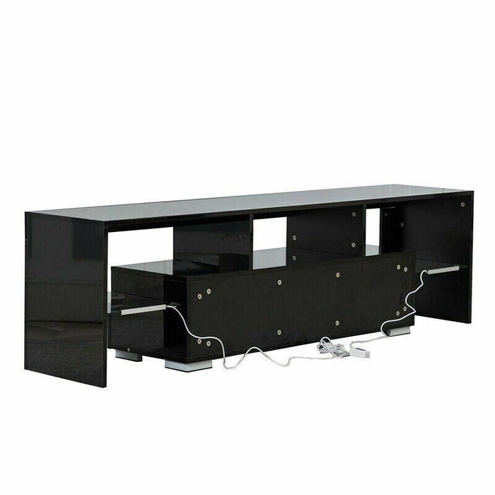 Premium Modern TV Unit Entertainment Stand Decorating LED
