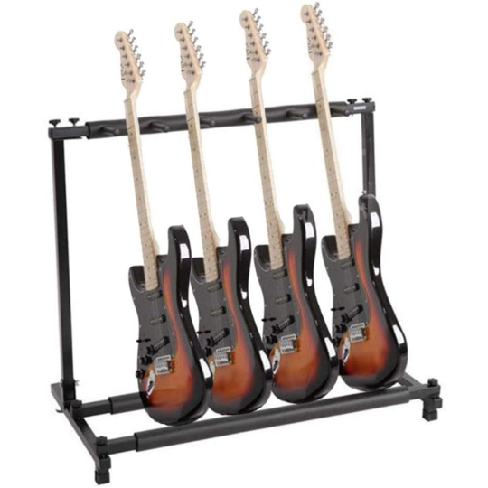 Premium Multi Guitar Stand Foldable Acoustic Bass Rack Stand