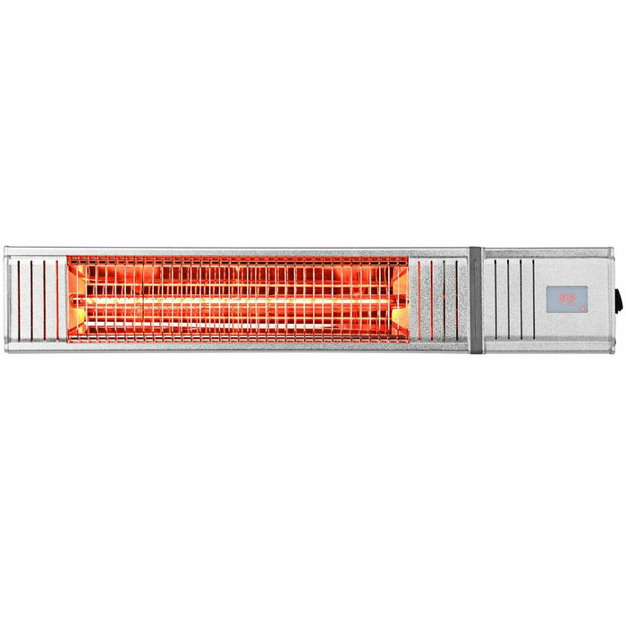 Premium Outdoor Infrared Patio Heater Wall Mount Remote Control 1500W
