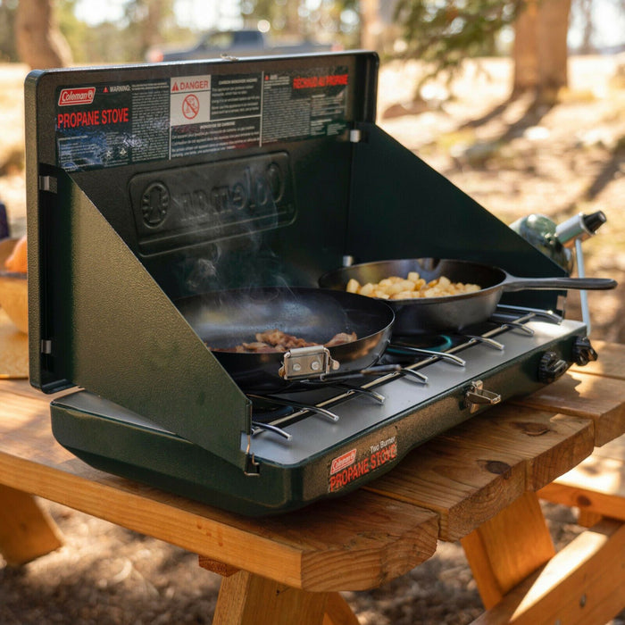 Premium Portable Burner Propane Gas Stove Camper Cooktop 20000BTU