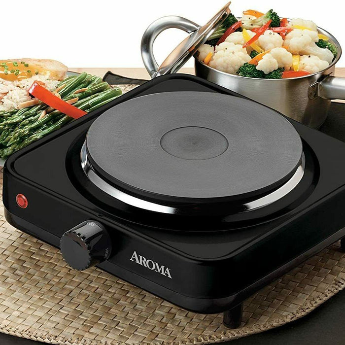 Premium Portable Electric Stove Single Burner Travel Compact Induction Cooktop