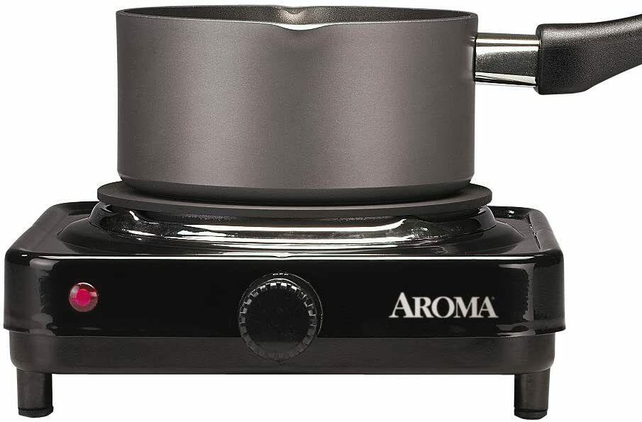 Premium Portable Electric Stove Single Burner Travel Compact Induction Cooktop