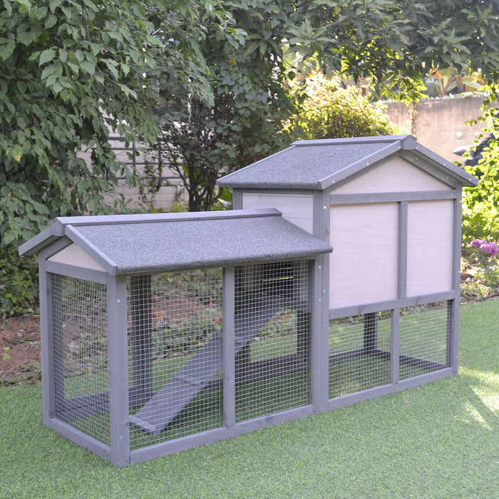 Premium Rabbit Hutch Indoor Outdoor Bunny Cage House