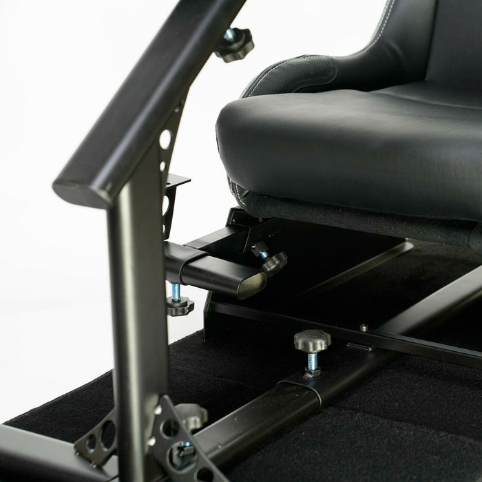 Premium Racing Seat Gaming Chair Simulator Cockpit Steering Wheel Stand