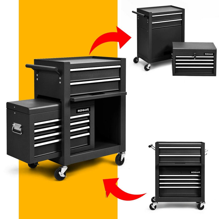 Premium Rolling Tool Chest Storage Cabinet Toolbox