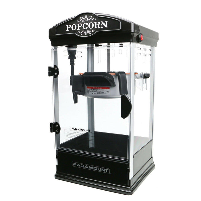 Premium Small Black Popcorn Making Machine Mini Portable