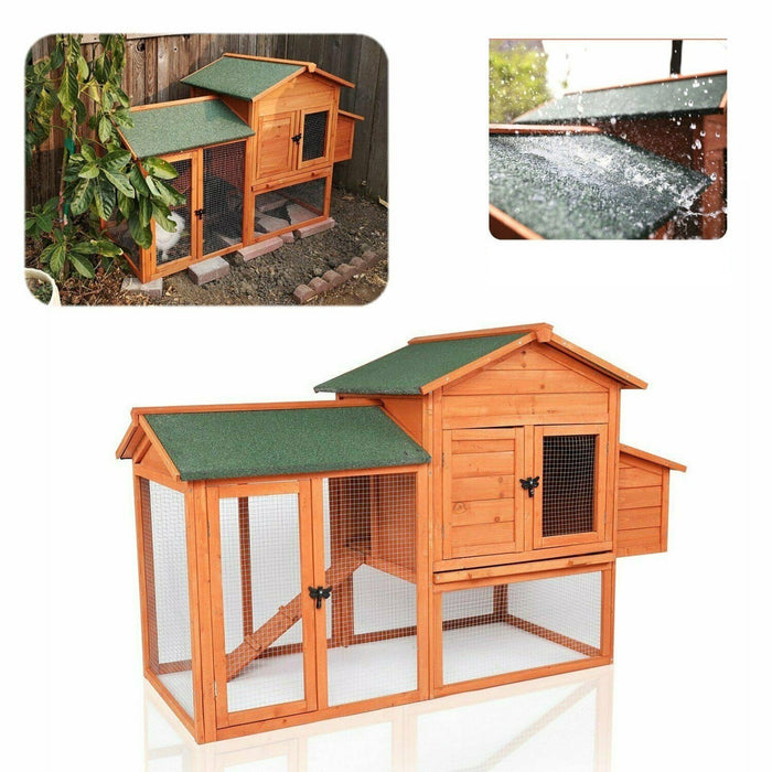 Premium Small Chicken Coop Backyard Mobile Hen House