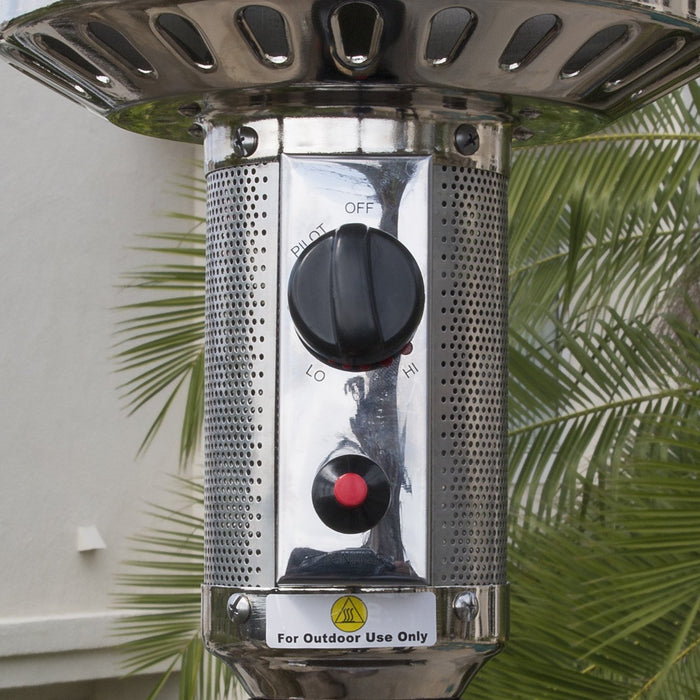LampFire Portable Outdoor Propane Gas Patio Heater for Warmth