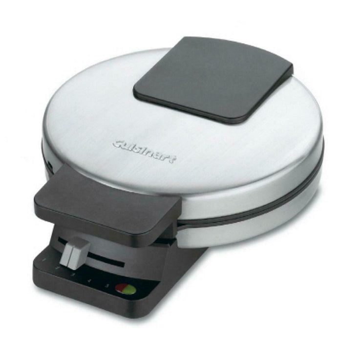 Premium Small Waffle Maker Machine Round Classic 5-Setting