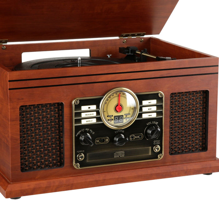 Premium Vinyl Record Player 3-Speed Turntable Bluetooth Retro