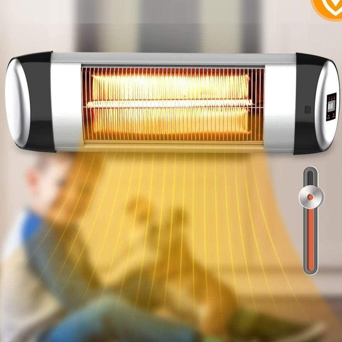Premium Wall Mount Electric Infrared Patio Heater LED