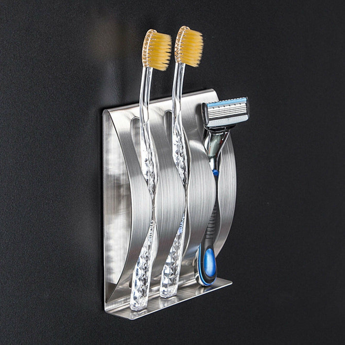 Premium Wall Mounted Tooth Brush Holder for Adults and Kids