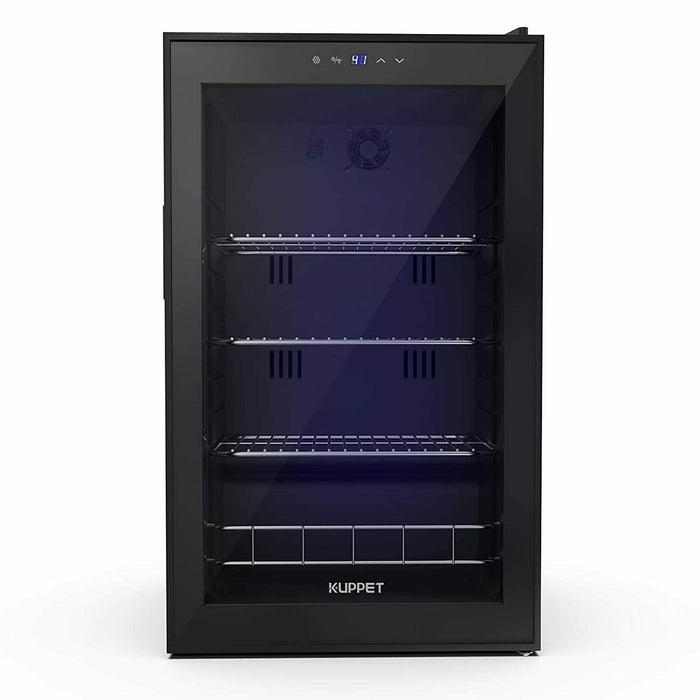 Premium Wine Cooler Chiller Freestanding Refrigerator 35 Bottles