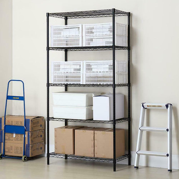 Premium Wire Rack Shelf Adjustable Unit Kitchen Storage Organizer