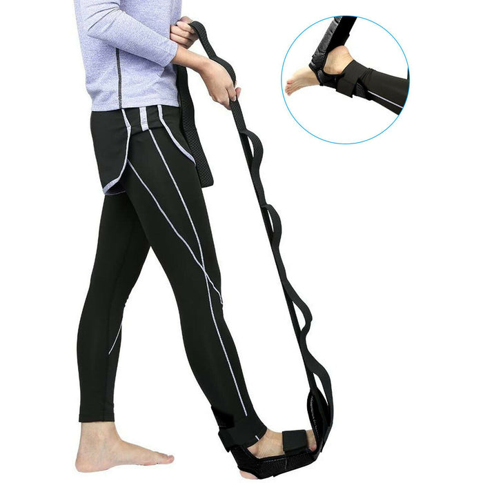 Premium Yoga Ligament Stretching Belt Foot Drop Strap Leg Training