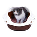 Kitty Cat Litter Box Small Corner Furniture | Zincera