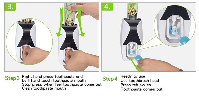 Wall Mounted Toothbrush Electric Holder