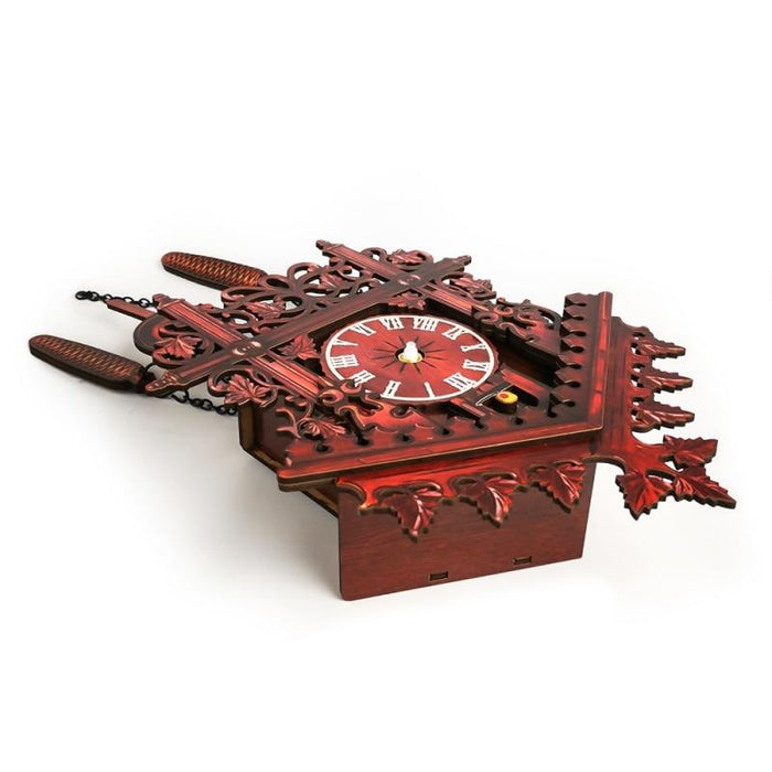 Antique Battery Operated Cuckoo Wall Clock