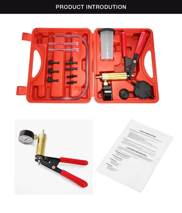 Premium Vacuum Brake Bleeder Tool Kit