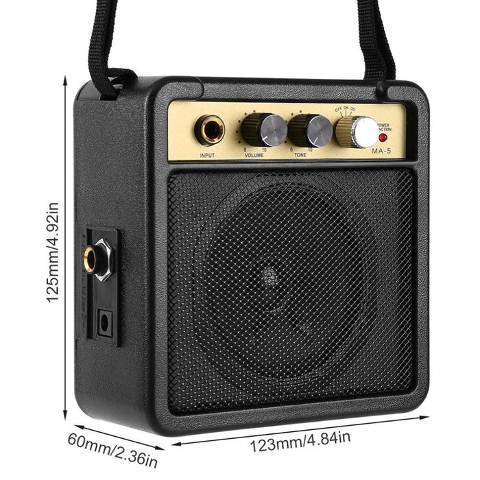 Portable Mini Guitar Amplifier For Acoustic & Electric