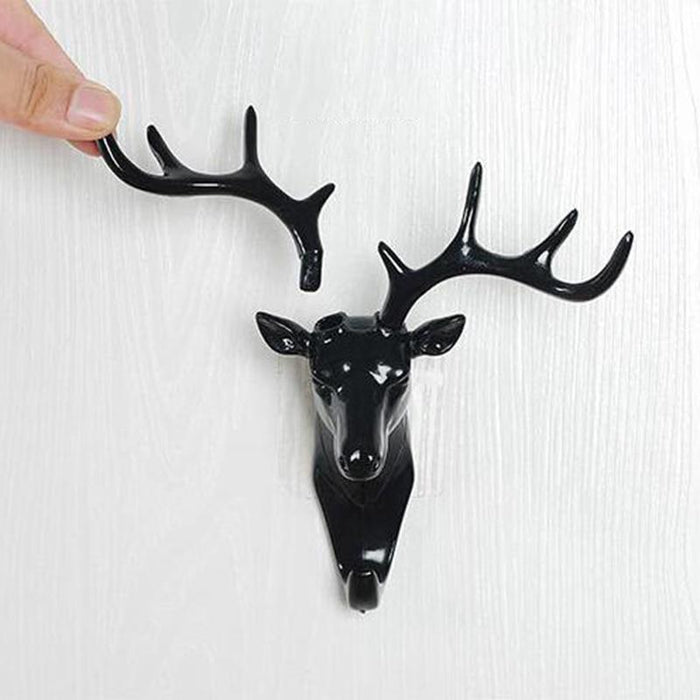 Deer Head Key Holder Hooks For Wall