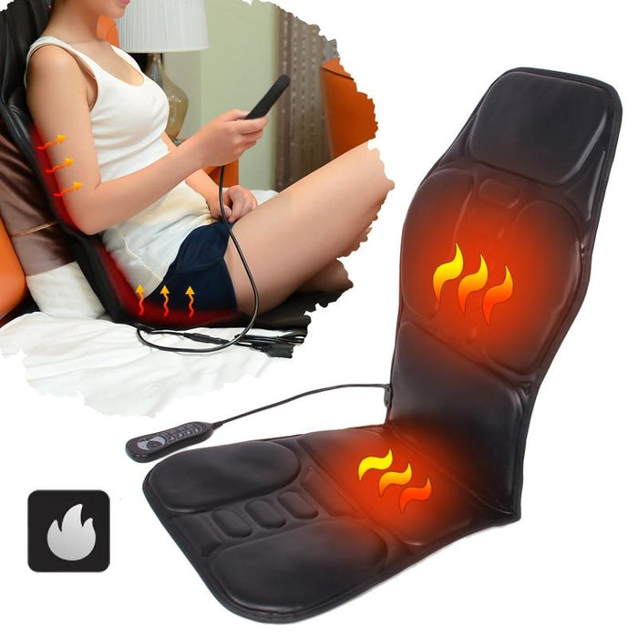 Portable Back Seat Massage Chair Pad Cushion