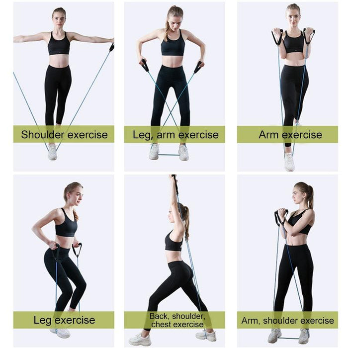 Workout Exercise Resistance Bands Set For Arms/Legs