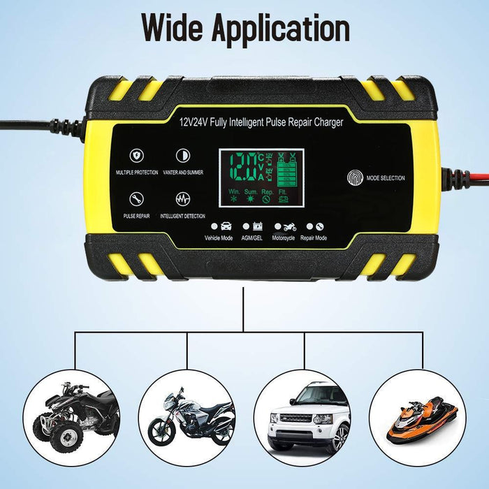 12V Portable Car Battery Charger Automatic