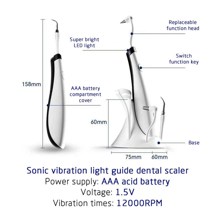 Dental Ultrasonic Plaque/Tartar Scaler & Calculus Stain Remover