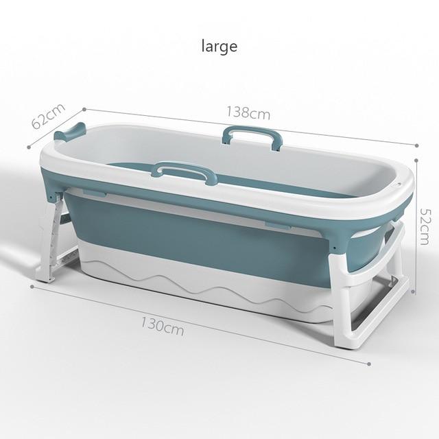 Foldable Stand Alone Bathtub For Adults
