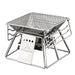 Stainless Steel Small Portable Camper Charcoal Grill | Zincera