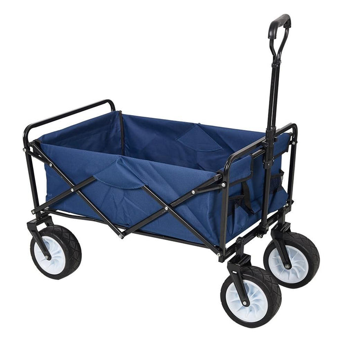 Heavy Duty Collapsible Folding Utility Beach Wagon All Terrain Cart