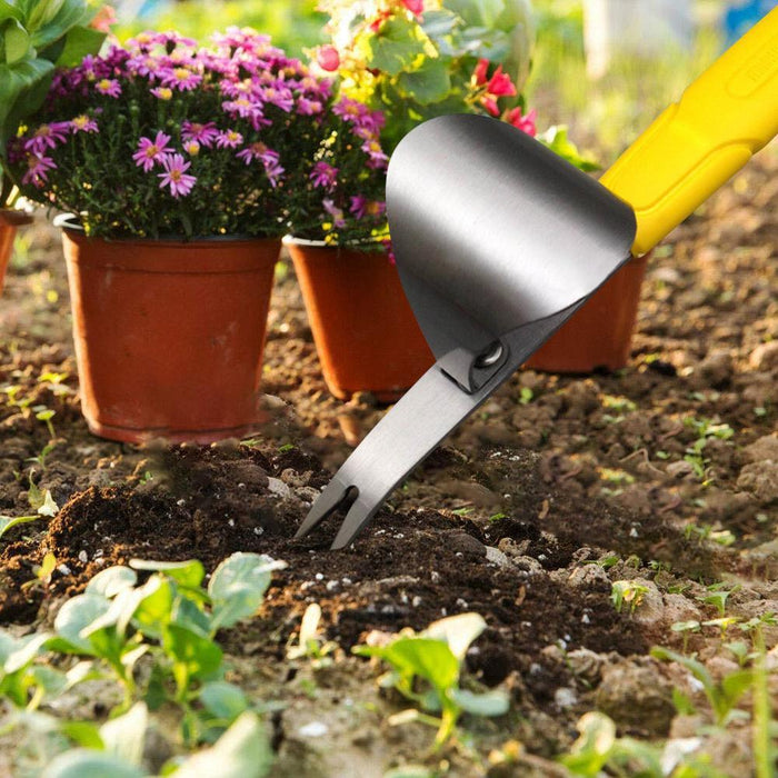 Premium Garden Weed Removal Tool Stainless Steel