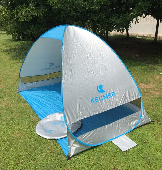 Premium Pop Up Sunshade Beach Canopy Tent Shelter