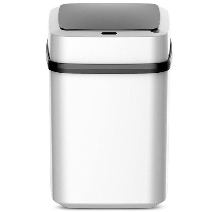 Automatic Motion Sensor Kitchen Trash Can With Lid Touchless