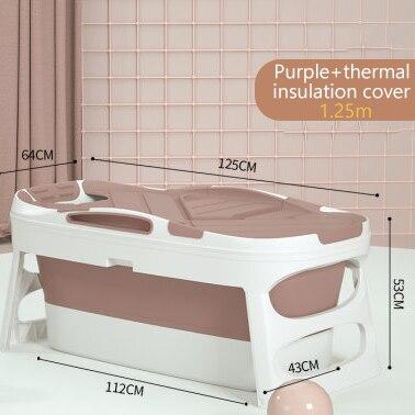 Portable Adult Foldable Bathtub Collapsible Stand Alone Spa