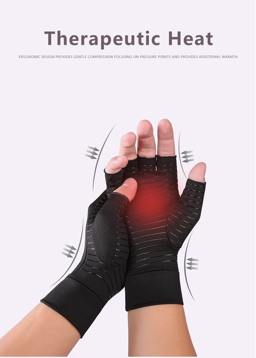 Premium Compression Arthritis Copper Hand Gloves