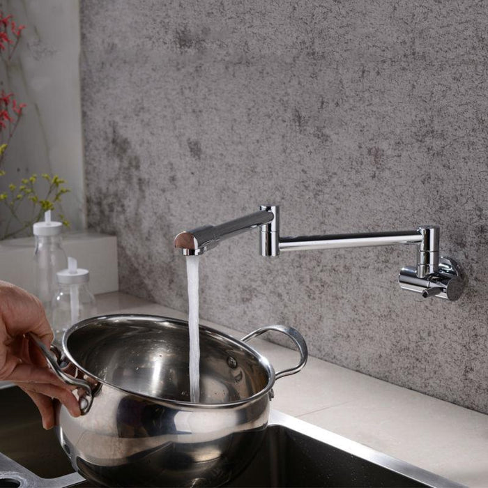 Retractable Kitchen Stove Pot Filler Faucet