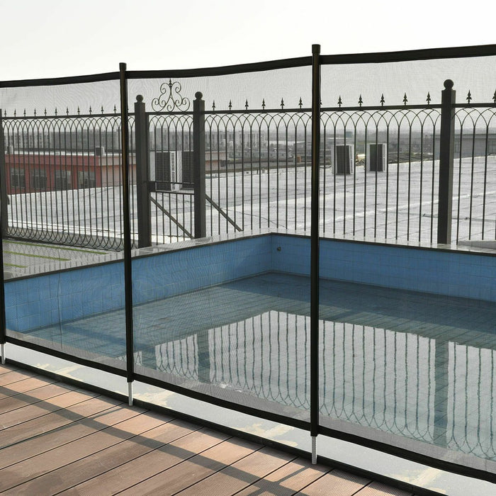 Large Heavy Duty Removable Above Ground Pool Safety Fence