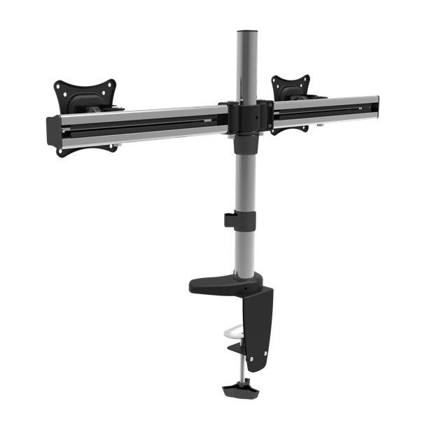 Heavy Duty Dual Computer Monitor Arm Stand For Desk