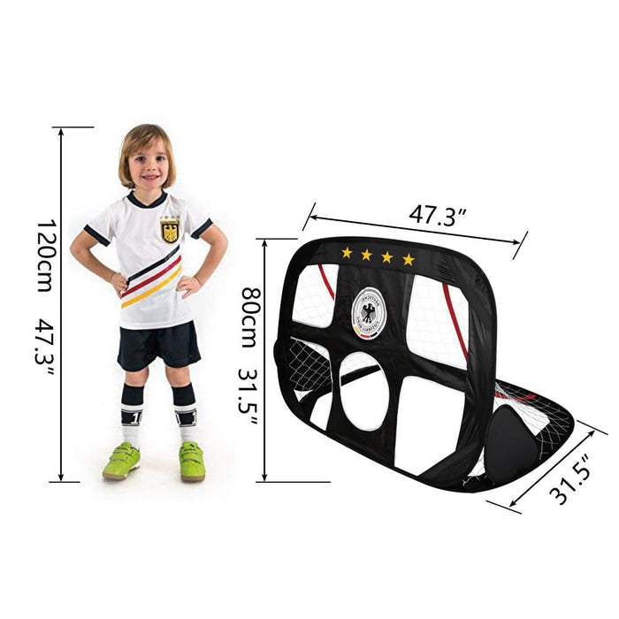 Mini Portable Backyard Pop Up Soccer Goal Net