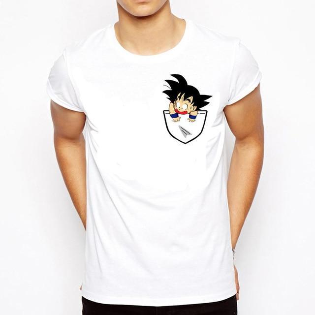 Goku Pocket T Shirt - Printers 3D