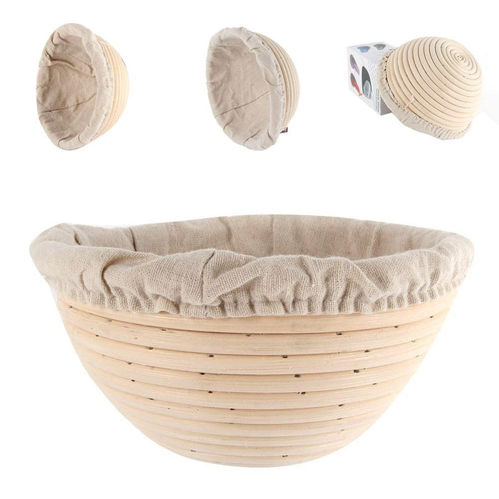 Round Banneton Bread Proofing Basket Bowl