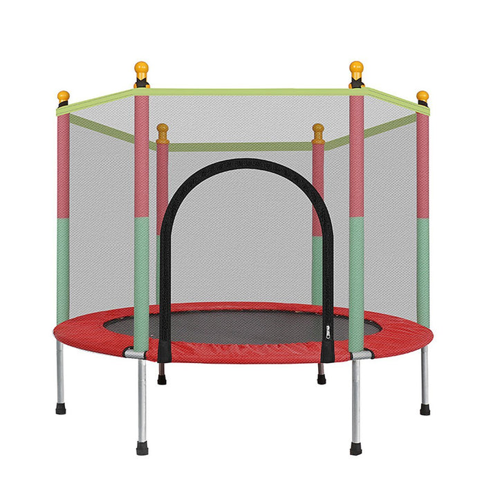 Small Indoor Jump Trampoline With Enclosure For Kids