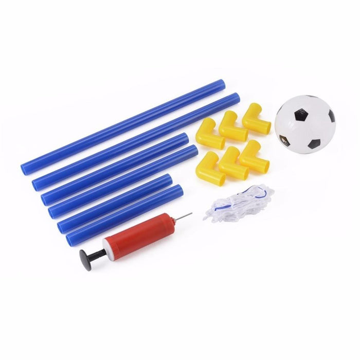 Portable Kids Soccer Goal Backyard Mini Goal Practice Net Pop Up