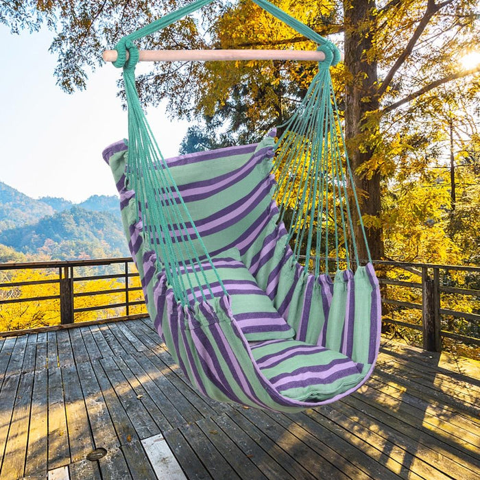 Premium Hanging Hammock Indoor Outdoor Ceiling Swing Chair
