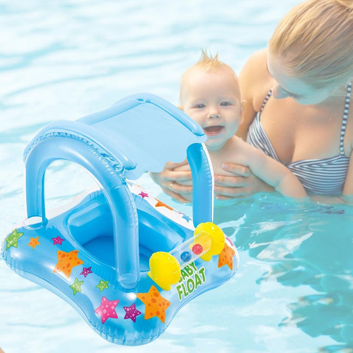 Toddler Swimming Pool Float With Canopy
